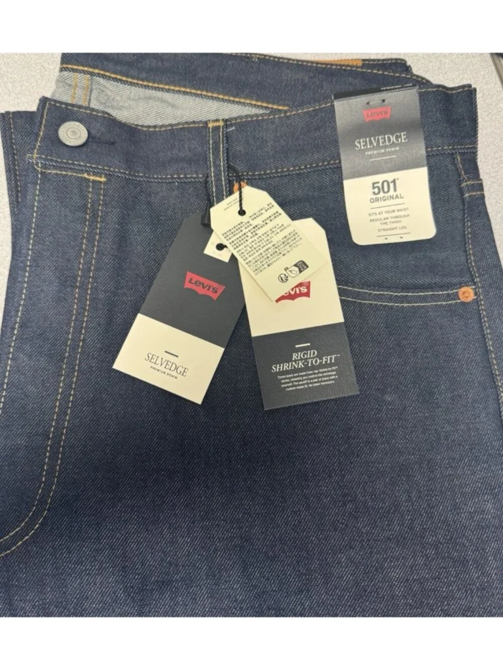 Levis new tags